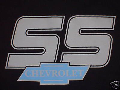 Chevy ss t-shirt-camaro~chevelle~nova~impala-cobalt-