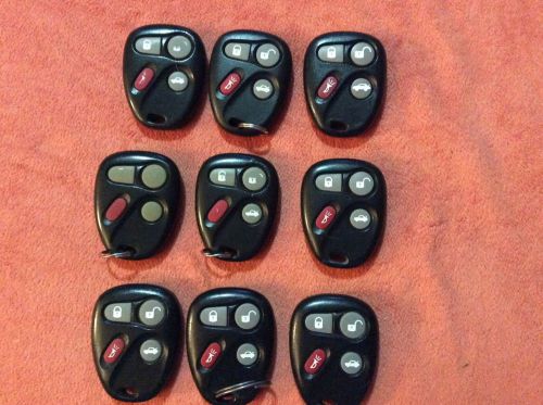 Used gm key remotes