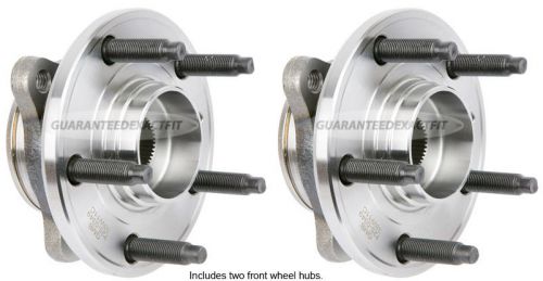 Pair new front right &amp; left wheel hub bearing assembly for ford &amp; mercury