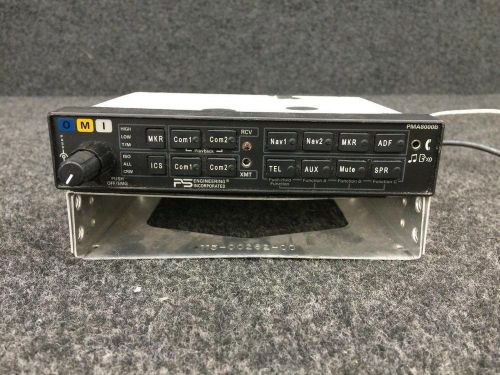 Ps engineering audio selector panel w/ tray  p/n 050-890-0202  m/n pma8000b