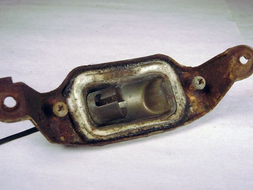 1964 oldsmobile license plate light bezel