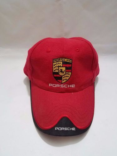 Porsche design - red baseball cap hat
