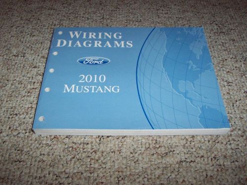 2010 ford mustang electrical wiring diagram manual convertible gt v6 v8 4.0l