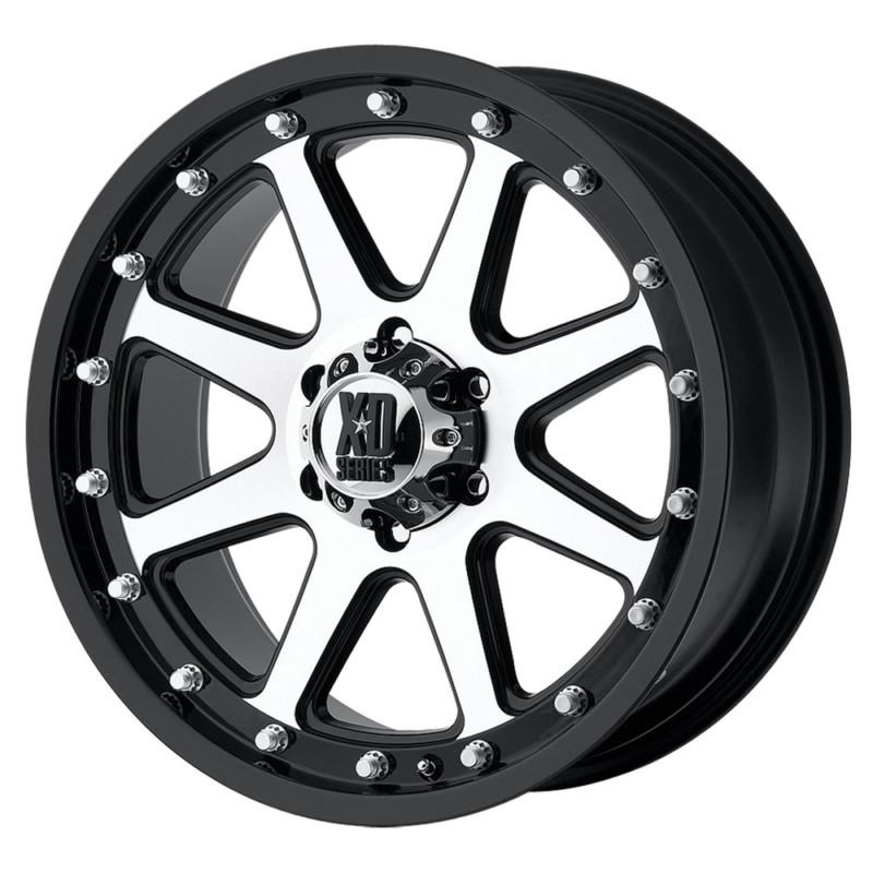 16x9 kmc xd addict black wheel/rim(s) 8x165.1 8-165.1 8x6.5 16-9