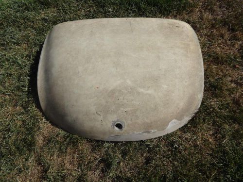 1958 1959 1960 corvette trunk lid good condition - stripped - original