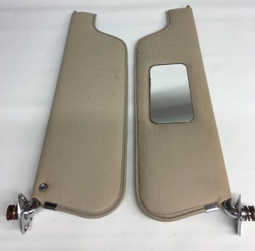 1969 1970 cadillac sedan deville interior sun visor pair fleetwood left right