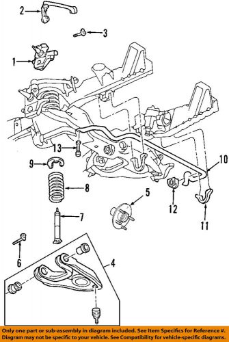 Ford oem 04-05 f-150 stabilizer sway bar-front-link eu2z5k483a