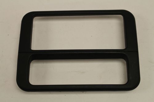 00-02 firebird trans am ebony black radio trim bezel used gm