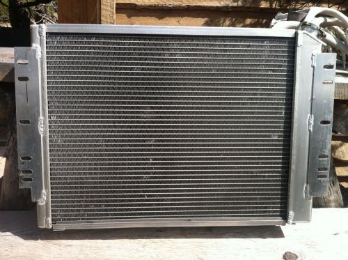 Be cool aluminum radiator &amp; trans cooler - 19&#034; x 27&#034; x 3&#034;