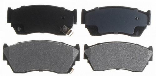 Raybestos sgd510m brake pad or shoe, front-service grade brake pad