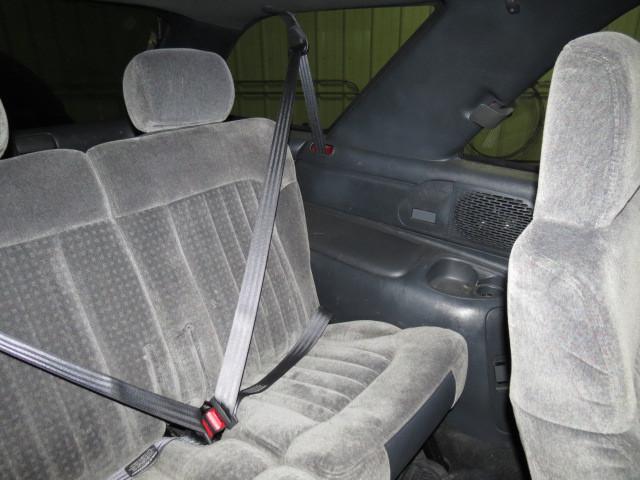 2001 chevy s10 blazer rear seat belt & retractor only lh driver gray