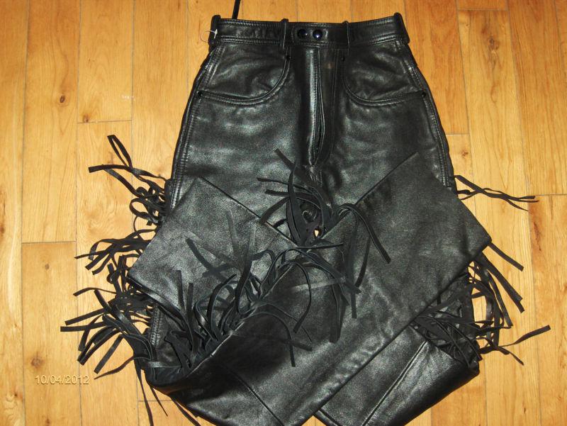 Leather riding pants