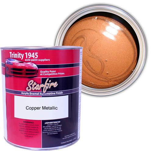 1 gallon copper metallic acrylic enamel car paint