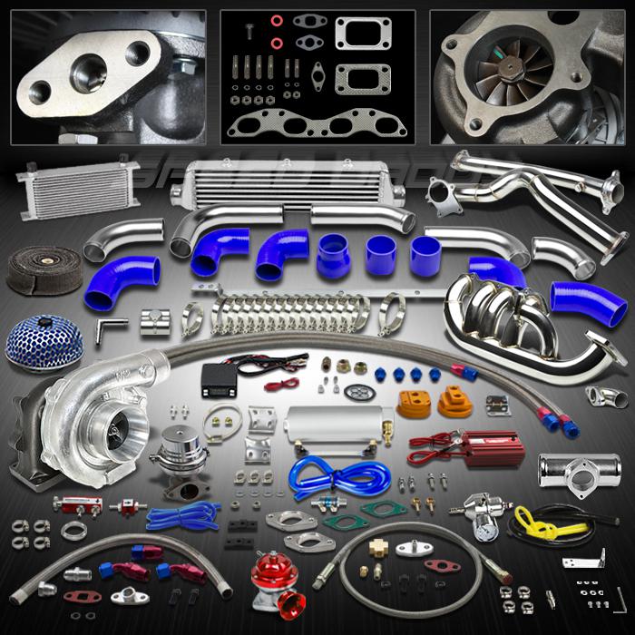 T3 18pc turbo kit turbocharger+manifold+intercooler+downpipe 00-09 s2000 ap1/ap2