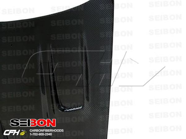 Seibon carbon fiber tt-style carbon fiber hood kit auto body nissan s13 89-94 sh