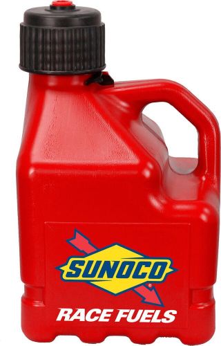 Sunoco race jugs r3100rd utility jug 3 gallon with o-ring seal cap red