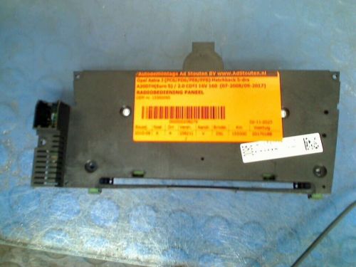 Navigation switchboard opel astra j (pc6/pd6/pe6/pf6) 2010 13360095-