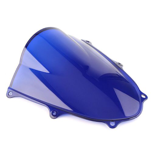 Motorcycle front windshield windscreen for suzuki gsxr 1000 k17 2017-2018 blue