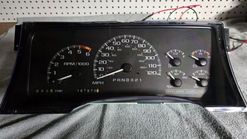 1999-2000 cadillac escalade, gmc yukon denali gauge cluster