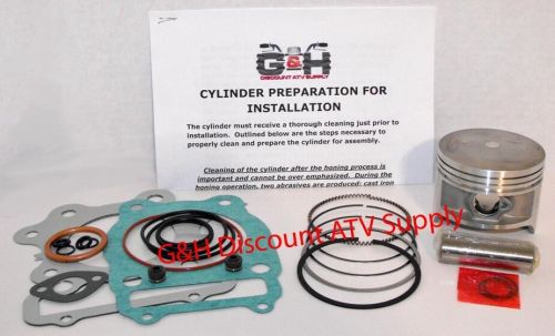 Honda 250es big red 250sx 250 cylinder top end rebuild kit machining service