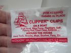 Beckson clipper clp-2&#034; holding clips hang horizontal or vertical             c83