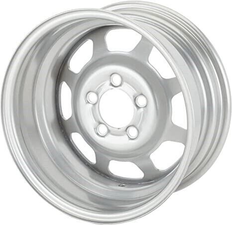 Aero race wheels 50-074735 silver 15&#034; x 7&#034; - 5 x 4.75&#034; pattern - 3.5&#034; bk spacing