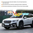 For subaru outback 2020-24 car windshield sun shade visor foldable sunshade