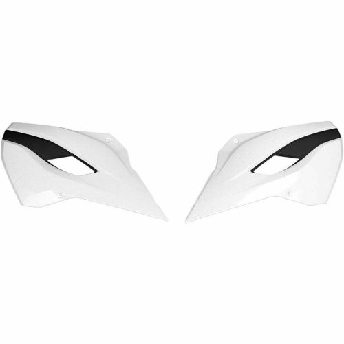 Ufo motocross mx bike rad scoops - husqvarna tc/te/fe/fc 2014-16 - white