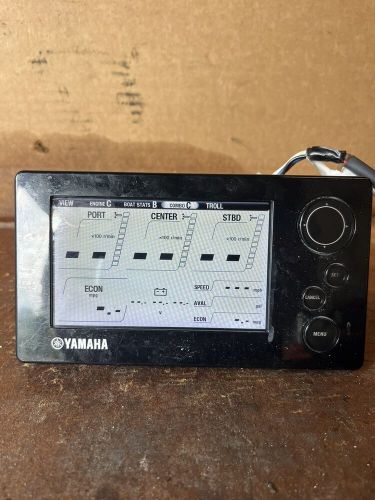 Yamaha outboard 6y9 digital display