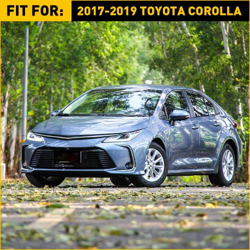 Front bumper brackets replacement for 2017 2018 2019 toyota corolla lh rh 2pcs