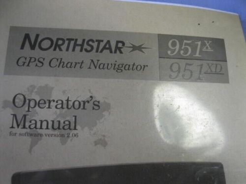 Northstar 951x / 962  orginal manual