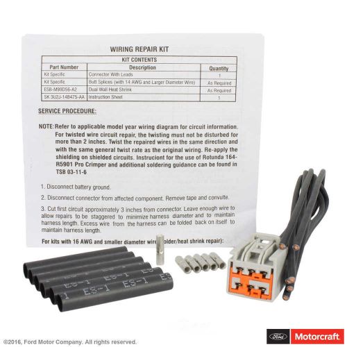 Power window switch connector motorcraft wpt-1019