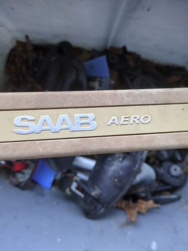 Saab 95 aero 2003 rhs door sill plate cover trim  4747572 colour l16