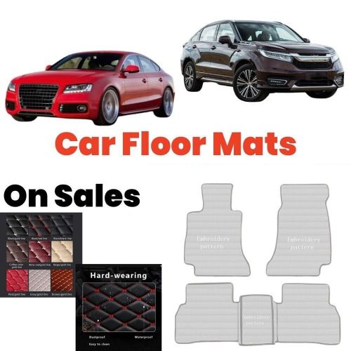 For mini all models car mats luxury leather carpets car floor liners all weather