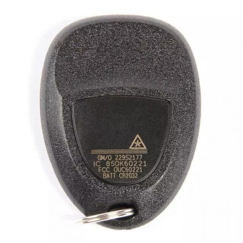 Genuine gm 4 button keyless entry remote key fob 22952177