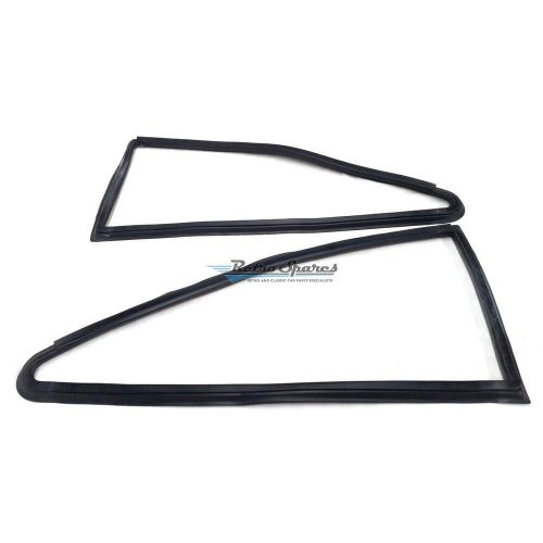 Rear 1/4 quarter side window rubbers pair for toyota corolla ke20 coupe