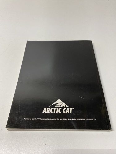 1998 arctic cat zr 440 service manual 2255-728