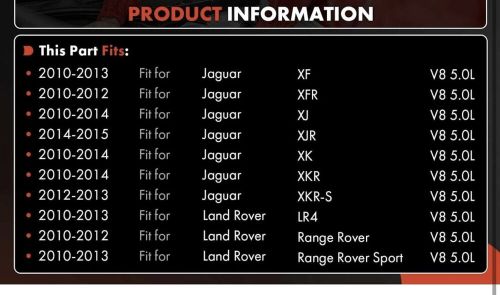 Dx2319d629fa for jaguar xj xf xfr 2013-2015 a/c compressor