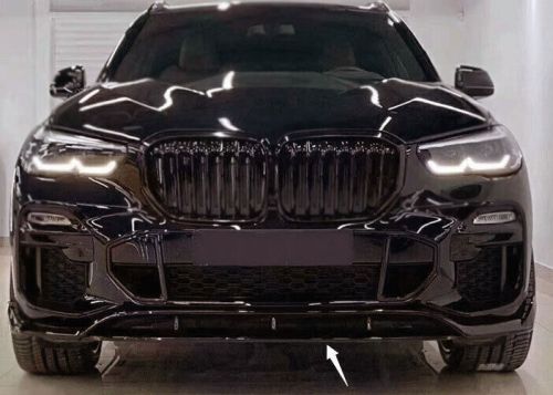 Dry carbon fiber front bumper lip 2019-2021 for bmw x5 g05 spoiler bodykit refit