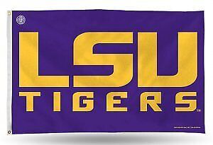 Lsu tigers banner flag