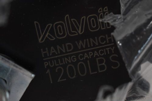 Kolvoii boat trailer winch tool heavy duty hook hand 2 way ratchet for boat