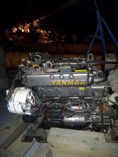 Yanmar 4jh2e narine diesel engine 50 hp