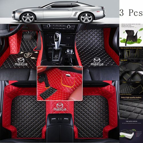 Nonslip auto mats for mazda car floor mats all models custom luxury carpet liner