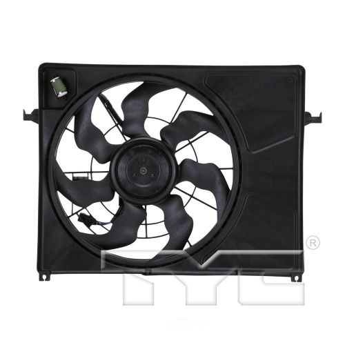 Tyc 621720 dual radiator and condenser fan assy.  fits 06-10 kia optima freeship