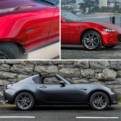 2x sequential smoked led side marker turn signal light for mazda mx-5 nd 2016-up