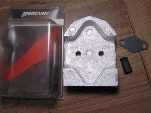 Mercury gimbal housing anode plate 821631t1 marine boat