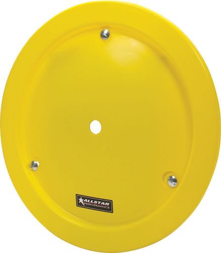 Allstar performance all44235 universal wheel cover yellow