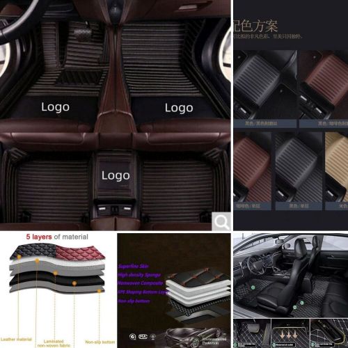 For jeep wrangler 2door/4door car floor mats custom liners carpets auto cargo