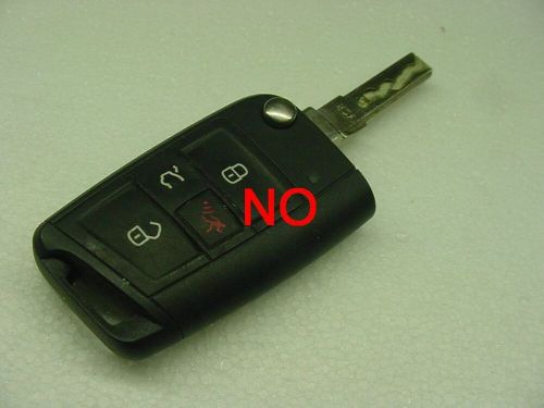 Flip key blade vw 98-10 beetle golf jetta passat haa audi mk4 sidewinder laser