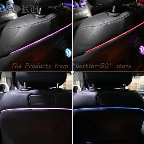 Led seatback trim ambient lighting for mercedes benz glc x253 glc300 glc43 amg